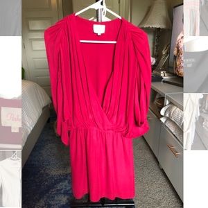 Parker party dress hot pink size small